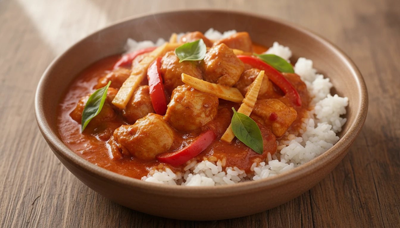 Thai Red Chicken Thigh Curry