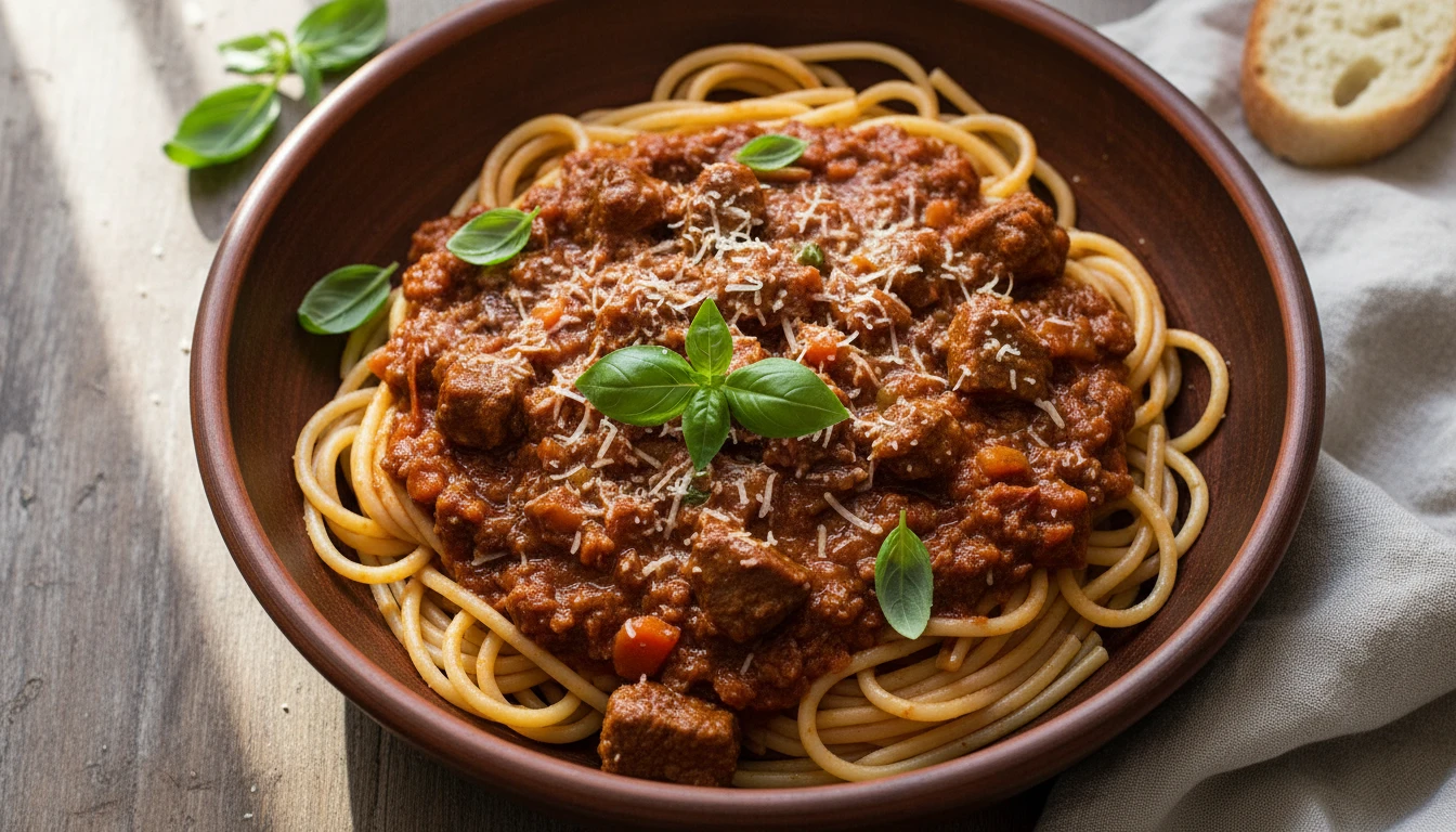 Chunky Thermomix Bolognese